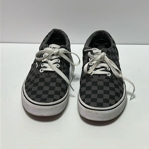 Vans Off The Wall Authentic Sneakers Shoes Men’s Size 8.5 Black & Gray Checkered